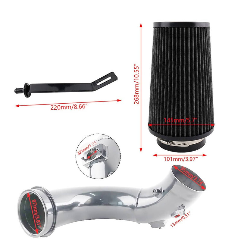 Cold Air Intake Kit with Filter for 2007.5-2012 Dodge Ram 3500 6.7L Cummins