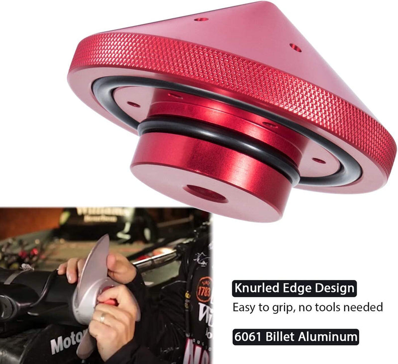 GFEL-MK-BK-DP Eliminator Trolling Motor Prop Nut for MinnKota 80 101 112 Red