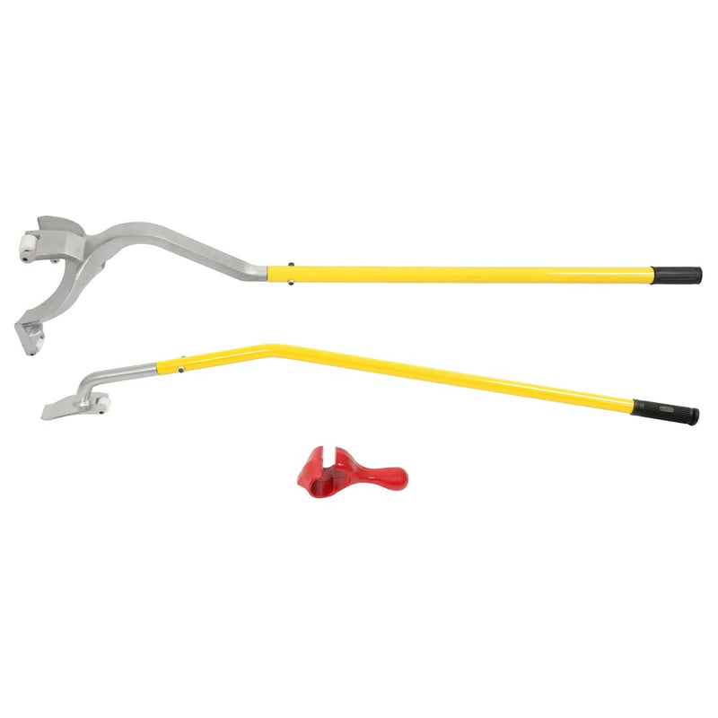 DURAFORCE Tire Changer Mount Demount Tool for Tubeless Truck 17.5 to 24.5 Powder Coated