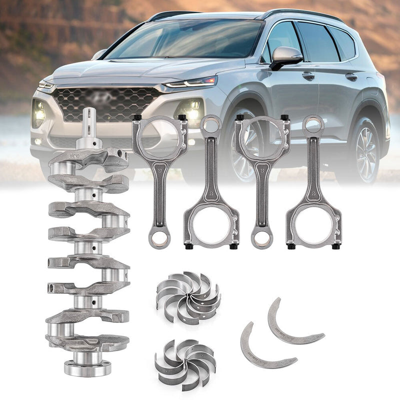 Crank Shafts Connecting Rod Bearing Kit for Hyundai Santa Fe Sport 2.4L 2013-18