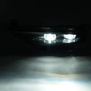 DURAFORCE LED Fog Lights for Chrysler 300 2015-2024 Front Driver Passenger Side Black