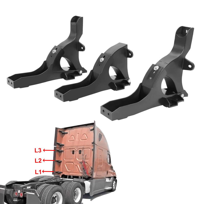 DURAFORCE Black Nylon Fairing Hinge for Freightliner Cascadia 2008-2017 L1+L2+L3