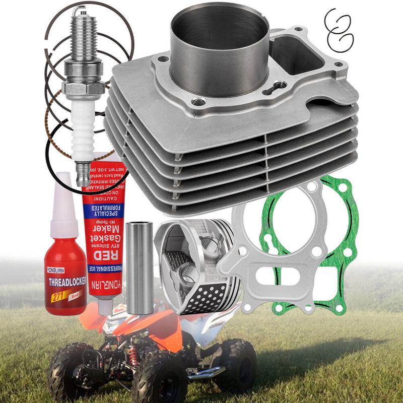 72mm Cylinder Jug Piston Top End Kit for Honda TRX250X 2009-20 TRX250EX 2001-08