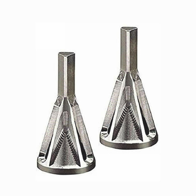 4PCS Hex Triangle Shank Remove Burr Drill Bit Deburring External Chamfer Tool