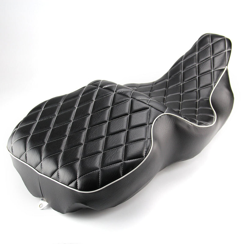Seat Rider Driver Passenger 2Up Diamond for Harley Electra Glide 97-07