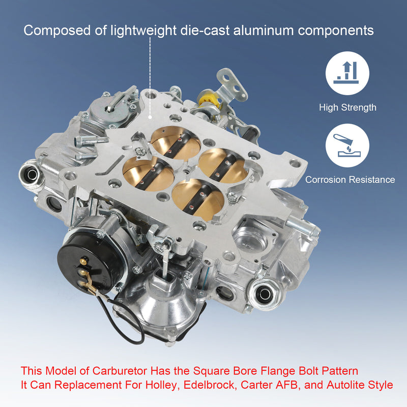 0-80508S Carburetor 750 CFM Electric Choke Vacuum Secondaries