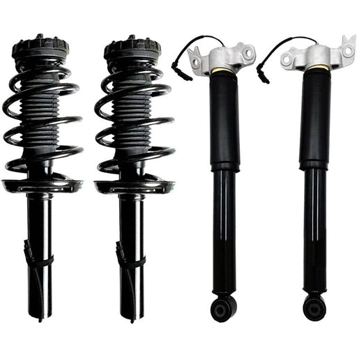 DURAFORCE 4Pcs Shocks Strut Assys Front Rear w/ Electric for Cadillac XTS 2013-2019