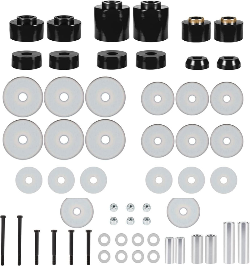 4.4123R Body Mount Bushing Set Kit for Ford F150 F250 F350 2WD 4WD 1980-1998