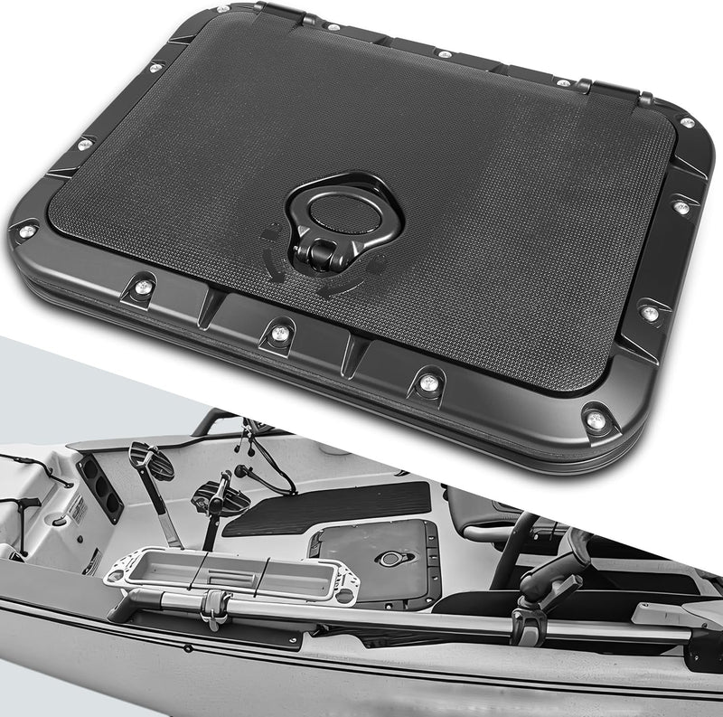 71707003 Rectangular Twist and Seal Hatch Kit for Hobie Pro Angler Kayaks 2013+