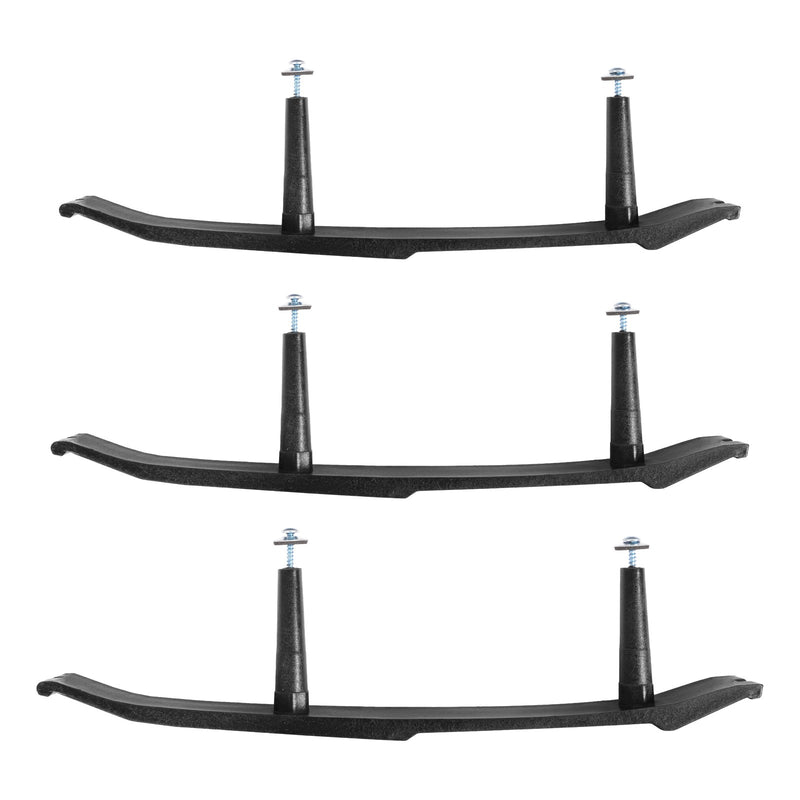 Tailgate Trim Panel Bracket for Ford F-150 1987-1996 F250 F350 1987-1997 Set