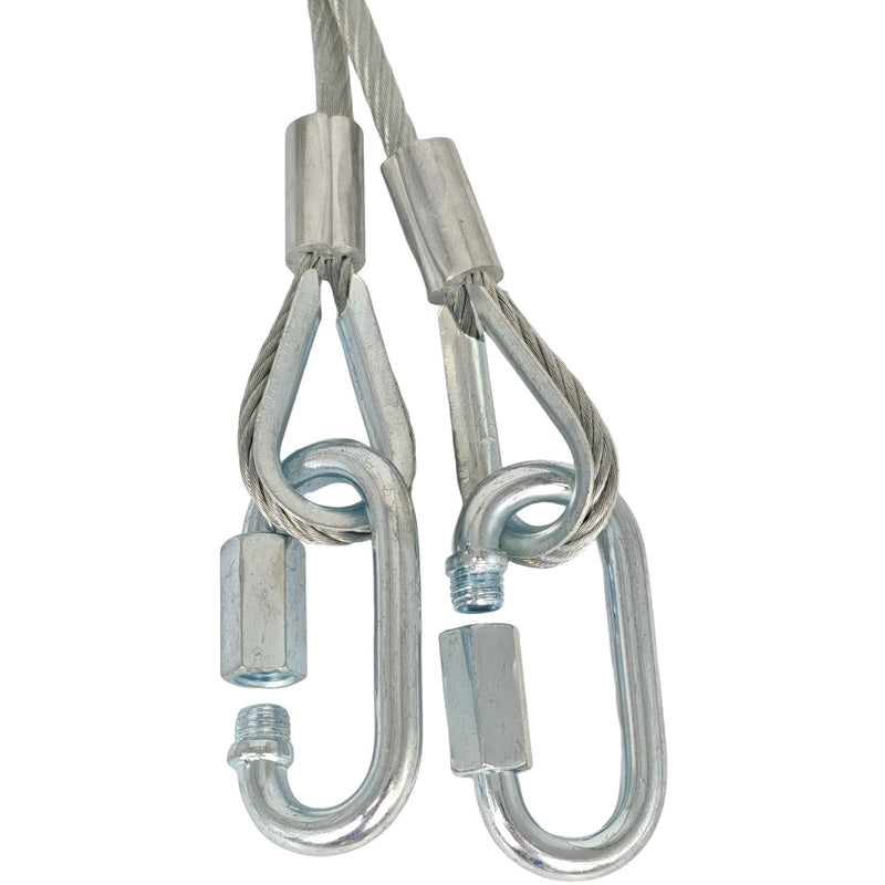 Conversion Cable Kit for Toy Hauler Patio Door 109 Inch Upper Lower Bracket