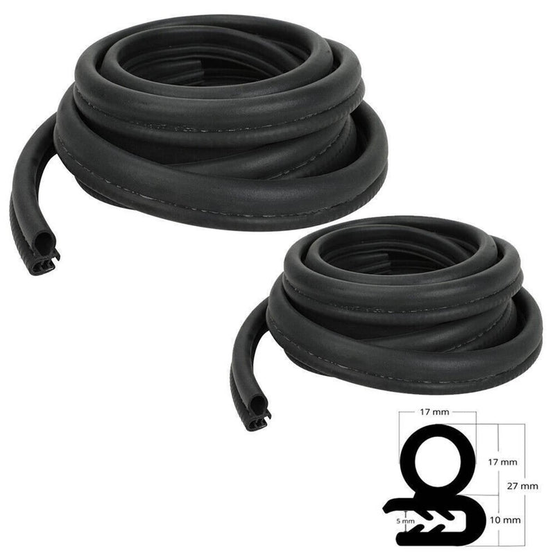 Door Seals Weatherstrip Kit Pair Set 14.5Ft for Ford Bronco F100 F150 F250 F350