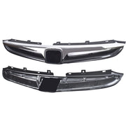 DURAFORCE Front Bumper Chrome Grille Grill Assembly for 2006-2007 for Honda Accord