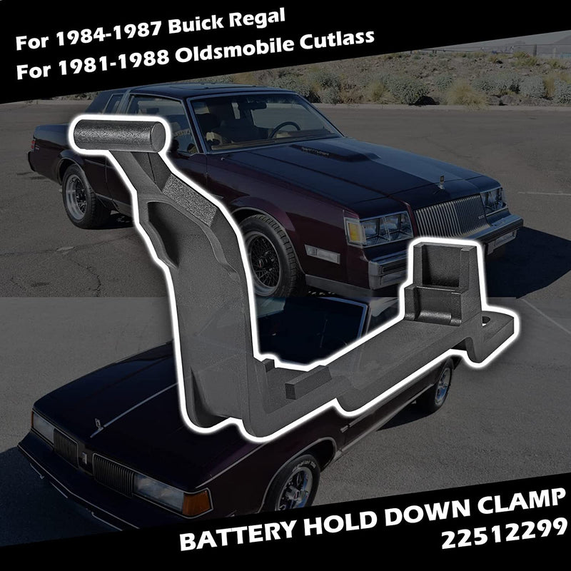 22512299 Battery Hold Down Clamp for Oldsmobile Cutlass 81-88 for Buick Regal 84
