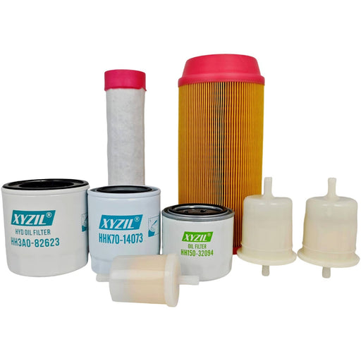 DURAFORCE HH150-32094 K3272-24210 12581-43012 K3181-82240 Filter Kit for Kubota