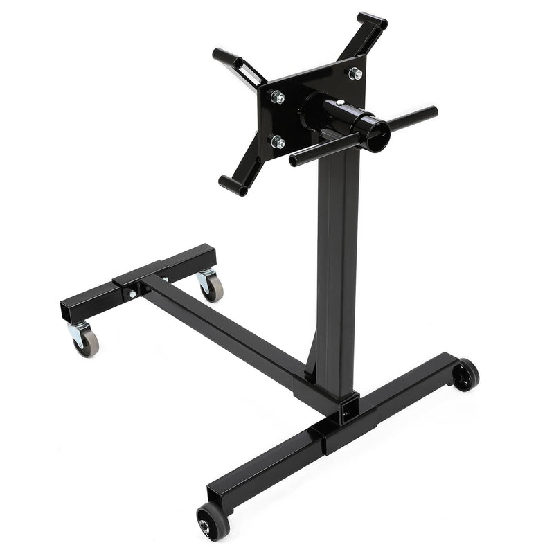 DURAFORCE 1500LBS Steel Rotating Engine Stand 360 Degree Head Truck Motor Repair Hoist