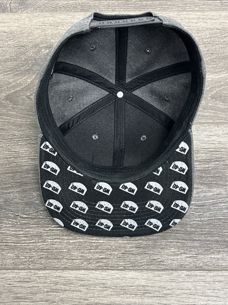 Baseball Cap Gray Snapback for WD40 Degreaser Lubricant Dust Collectible OS