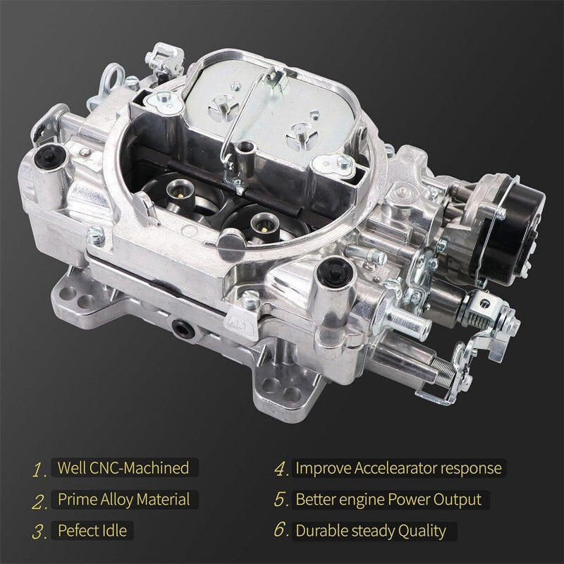 1403 4 Barrel Carburetor Electric Choke 500 CFM Replacement for Edelbrock