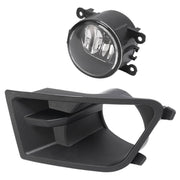 DURAFORCE Front Bumper Fog Lights Driving Lamps And Bezels for Ford Mustang 2010-2012 Left