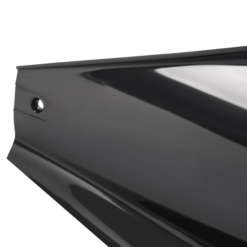 DURAFORCE Black Headlight Bezel Trim Driver Side LH for Chevrolet C3 Corvette 1968-1982