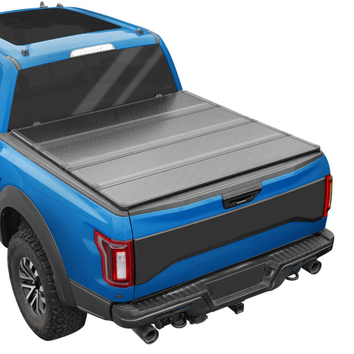 DURAFORCE Hard Tri-Fold Tonneau Cover for Ram 1500 2500 3500 2002-2024 8ft Long Bed