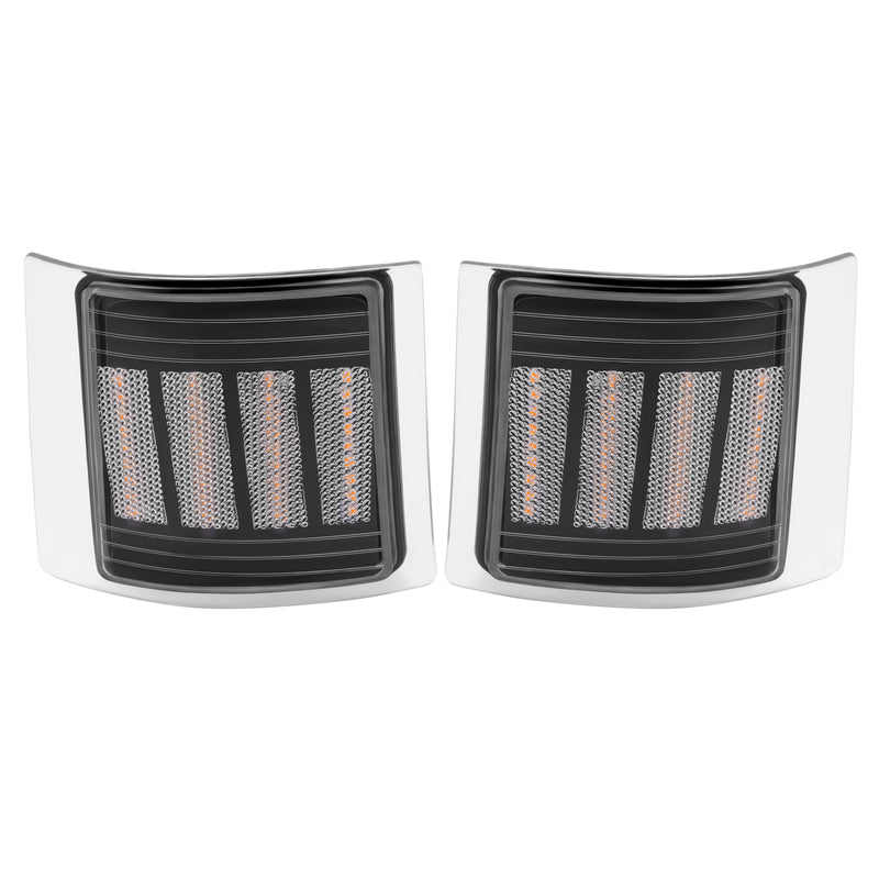 Sequential Corner Side Marker Lights for Chevy C/K 1500 2500 3500 94-98 Set