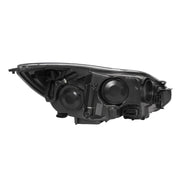 DURAFORCE Clear Lens Halogen Left Driver Side Headlight for Ford Focus 2012-2014 W/Bulb