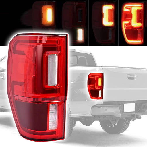 DURAFORCE LED Tail Light Brake Lamp for Ford Ranger 2019-2023 Driver Side Blind Spot