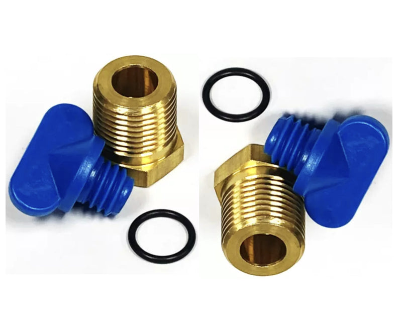 479956 Exhaust Manifold Drain Plug Kit for Volvo Penta 4.3-8.2L 2 Pieces