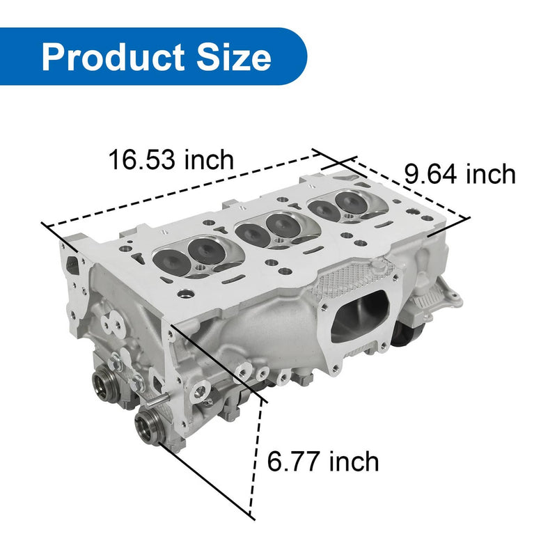 Cylinder Head Assembly Passenger Side w/ Camshafts for Dodge Chrysler Jeep 3.6L