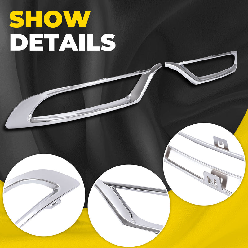 CH1038165 Fog Light Trims Driver Passenger Side for Chrysler 300 2015-2024