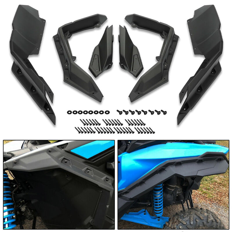 X3 Fender Flares Extended Set fit for Can-Am Maverick X3 & X3 Max RS Turbo R RR