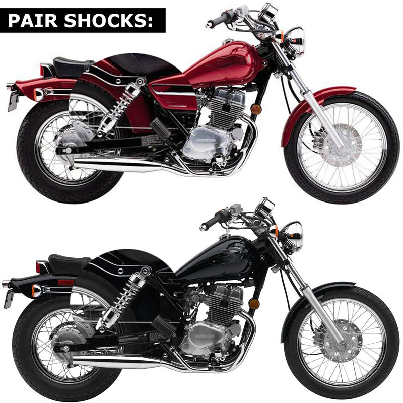 265mm Rear Shocks Absorber Suspension for Honda Rebel 250 CMX 250 1986-2014