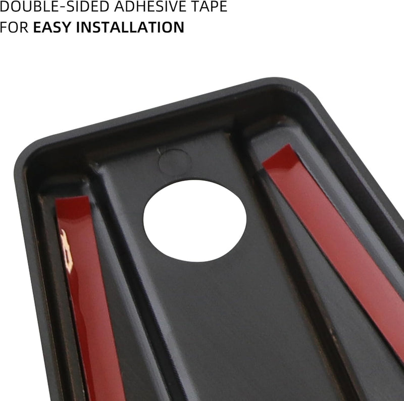Exterior Door Hinge Cover and Hood Hinge Trim for Jeep Wrangler JK JKU 2007-2017