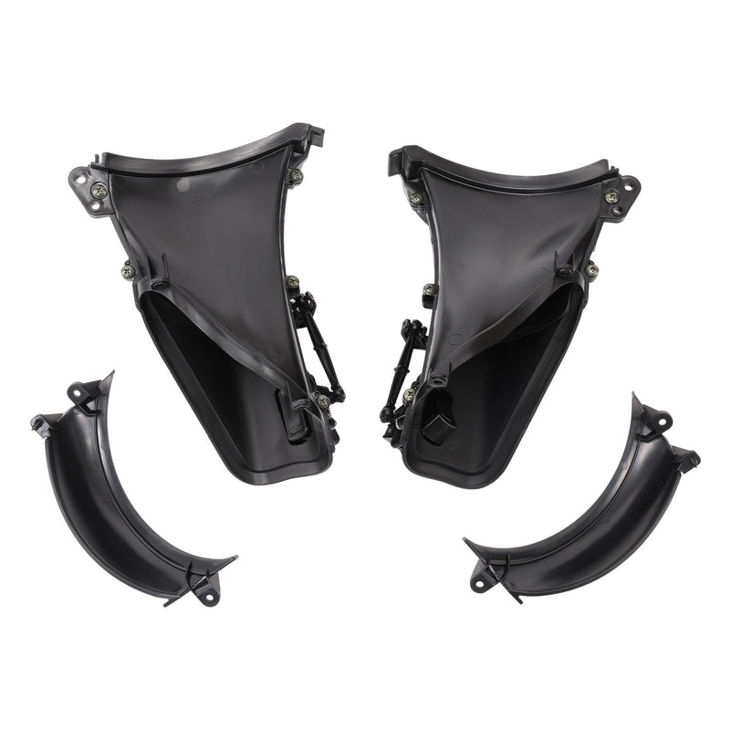 Pair Fairing Air Duct for Harley Touring CVO Road Glide FLTRXSE 2018-2022 Black