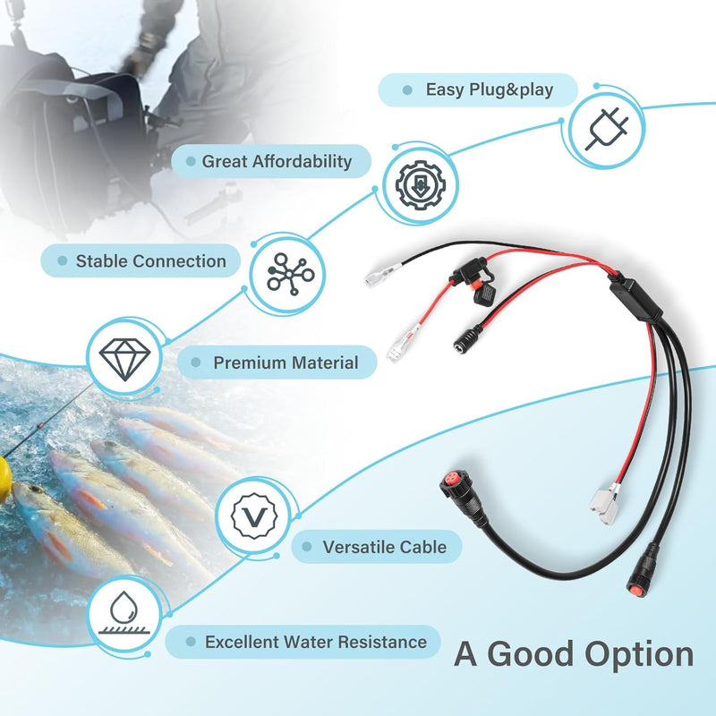 010-12676-40 All-In-One Power Cable for Garmin Panoptix LiveScope