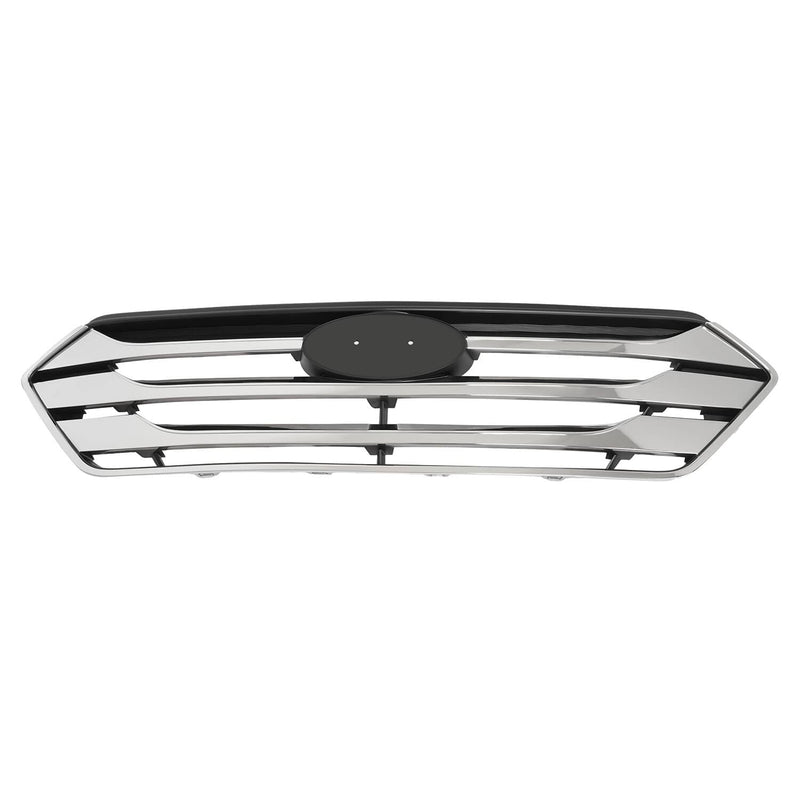 DURAFORCE Front Upper Lower Bumper Grille Set for Hyundai Santa Fe Sport 2013-2016