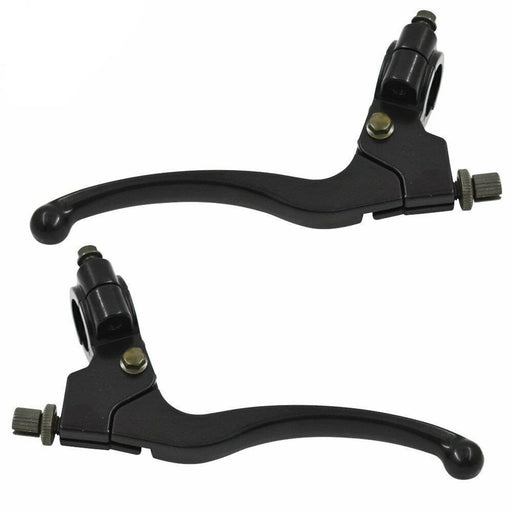 DURAFORCE Brake Clutch Lever Perch Pair for Honda CR100 Motorcycle Left and Right