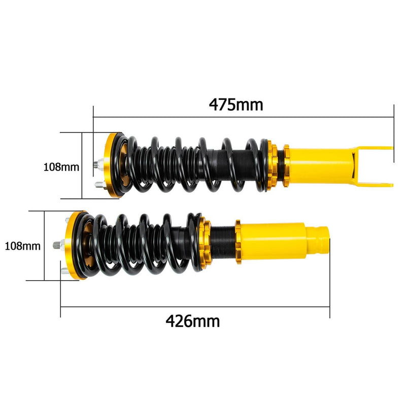 Damper Coilover 24 Level Suspension for Honda Civic EJ EK EM Integra 94-00