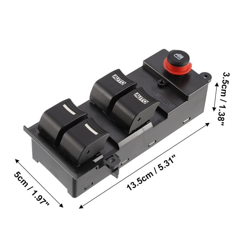 Front Left Driver Master Power Window Switch for Acura MDX 2007-2013 Black EPY