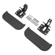 DURAFORCE Steel Side Hood Steps Running Board Nerf Bar for Jeep Wrangler JL 2018-2025 2dr