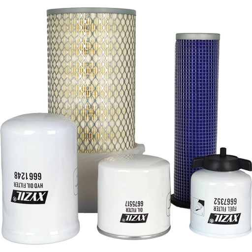 DURAFORCE Air Hydraulic Oil Filter Kit for Bobcat S130 S150 T140 S160 S175 S205 S185