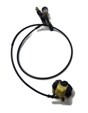 DURAFORCE Master Cylinder and Rear Disc Brake Caliper for Coleman 196CC 6.5HP Go Kart Cart