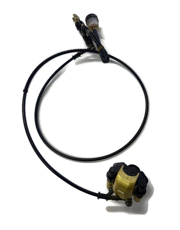 DURAFORCE Master Cylinder and Rear Disc Brake Caliper for Coleman 196CC 6.5HP Go Kart Cart