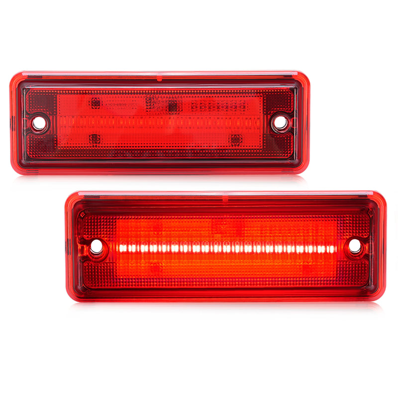 LED Rear Side Marker Parking Lights for El Camino Caballero Malibu 1978-1987