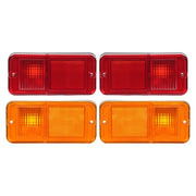 DURAFORCE Front Rear Side Marker Lights for Chevrolet and GMC C/K Pickup Trucks 1968-1972