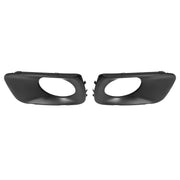 DURAFORCE Fog Light Trim Cover for Honda Pilot 2009 2010 2011 Black Driver & Passenger