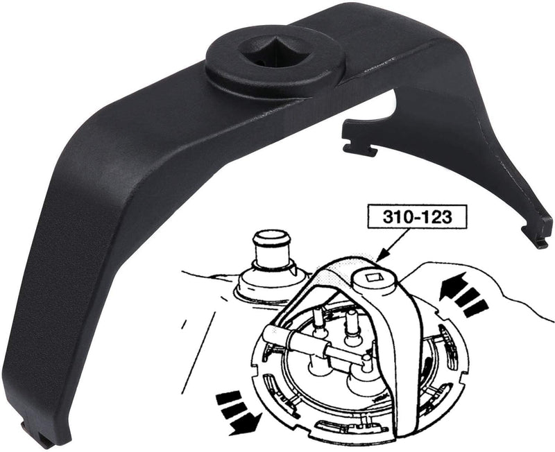 6599 Fuel Tank Lock Ring Wrench Tool for Chrsyler Dodge Ford GM Chevy Nissan