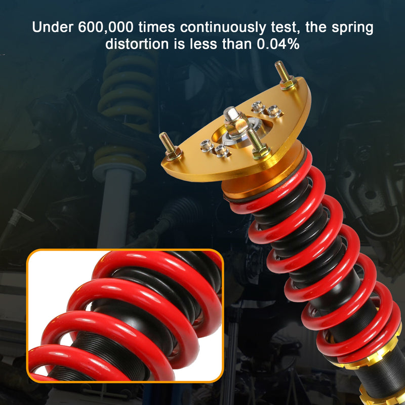 4X Coilover Struts Shocks Absorbers for Subaru Impreza WRX GC8 93-01