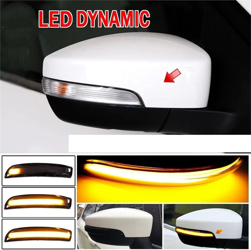 LED Sequential Side Marker Turn Signal Light for Ford Focus MK3 SE ST RS 2012 20